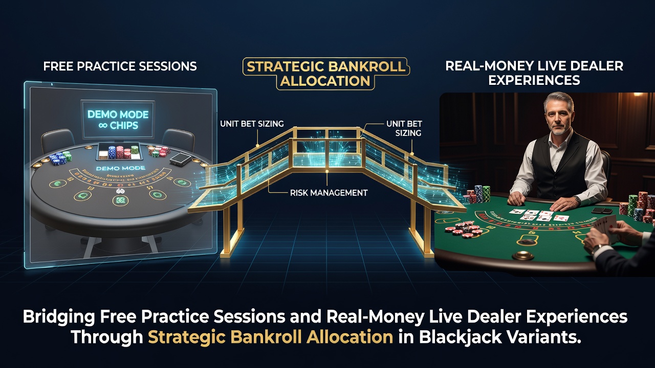 Strategische Bankroll-Verteilung in Blackjack-Übungen und Live-Spielen