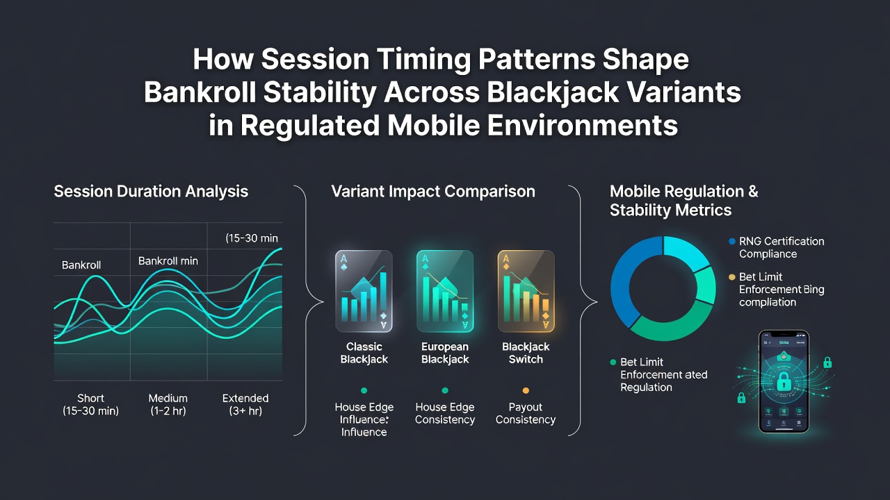 Analyse von Bankroll-Kurven über unterschiedliche Sitzungslängen in regulierten Blackjack-Apps
