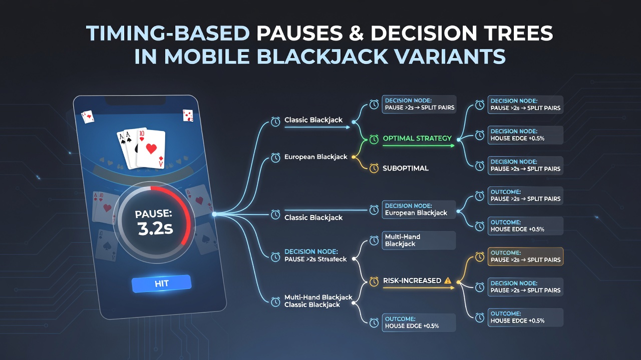 Analyse von Entscheidungsbäumen in mobilen Blackjack-Apps mit Fokus auf Pausenintervalle